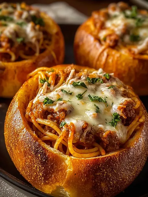 A bowl of spaghetti with meatballs.
