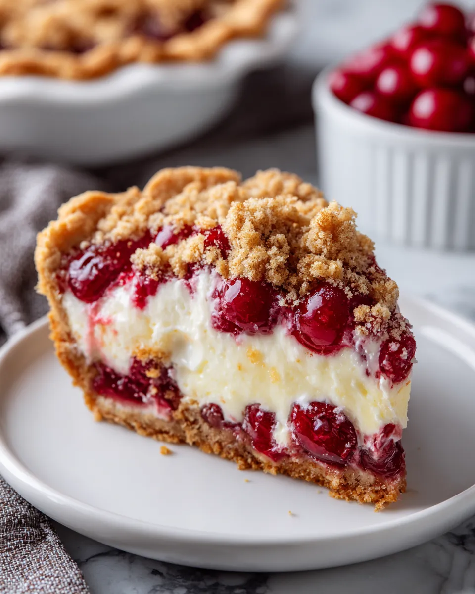 A slice of pie with a white plate.