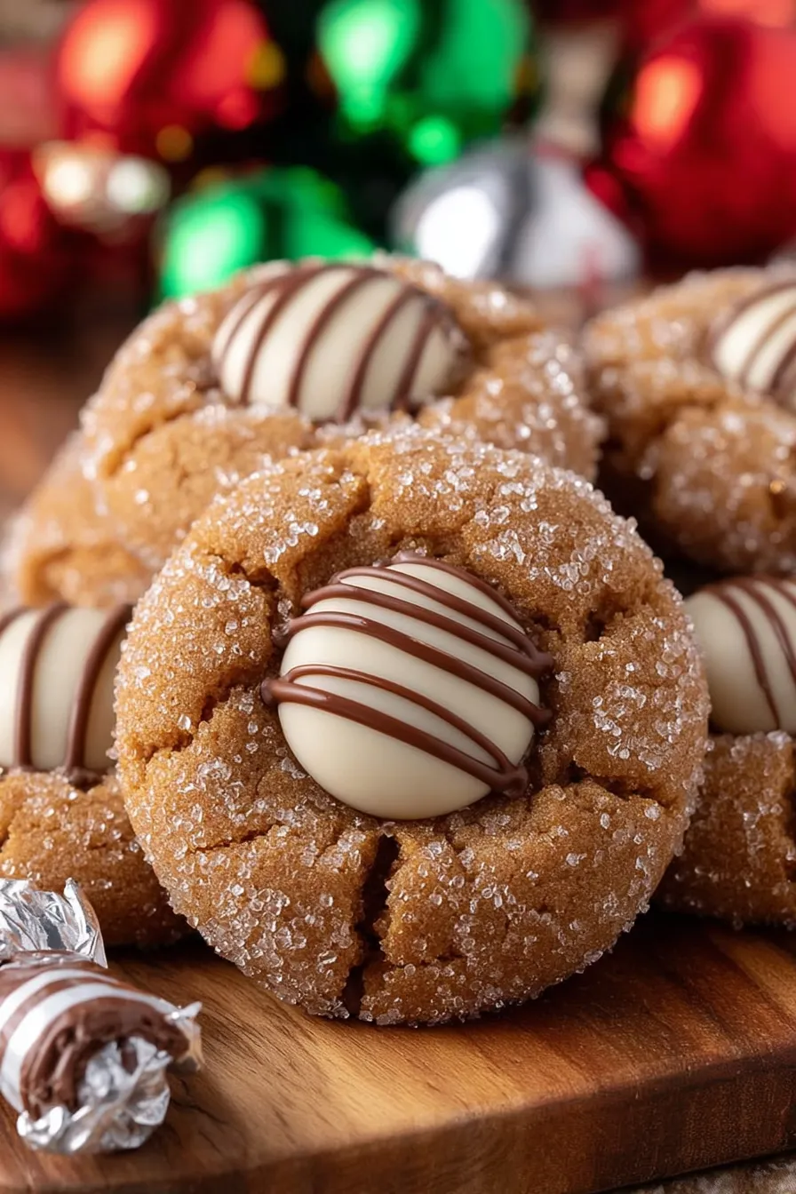 A plate of cookies with white and brown icing.