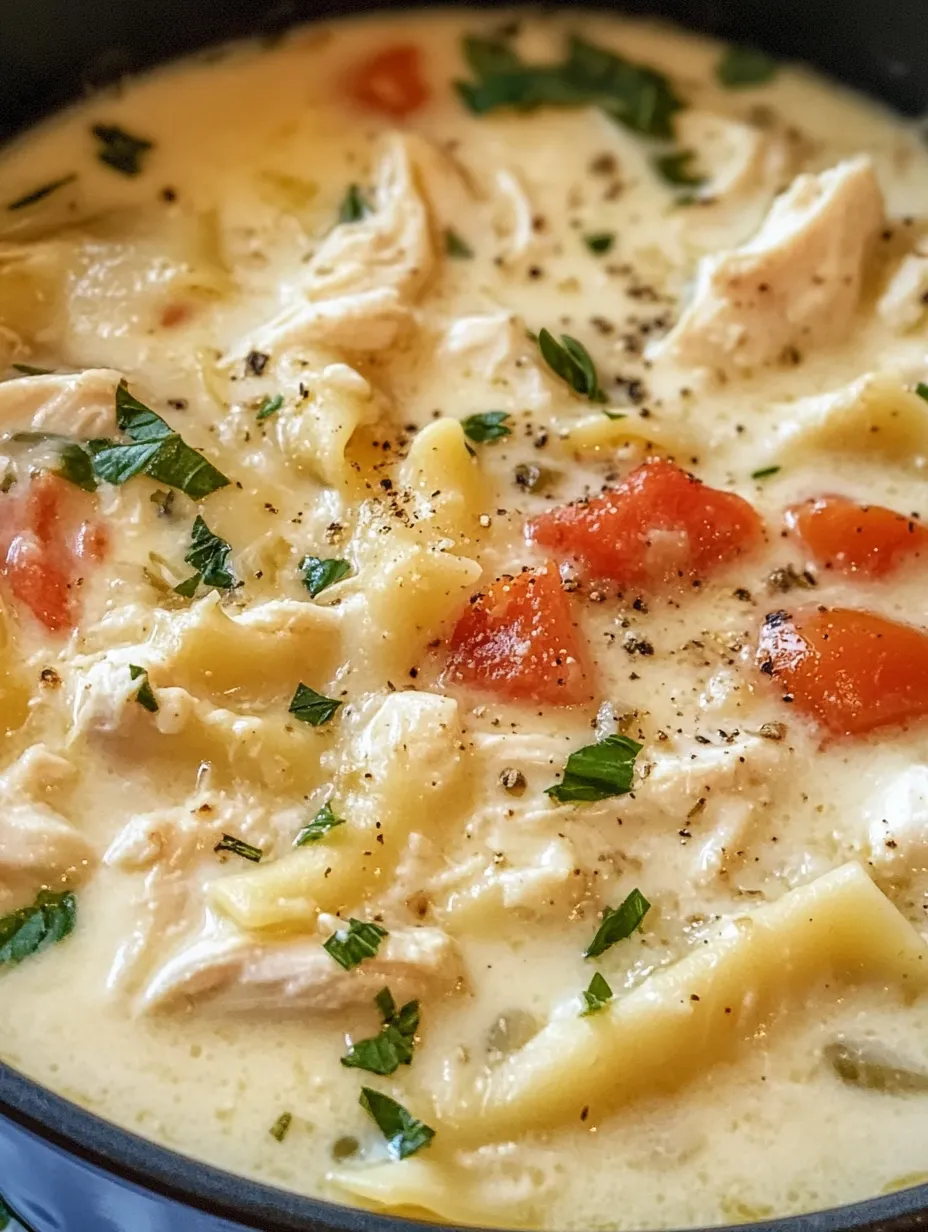 A bowl of yummy soup with chicken and vegetables.