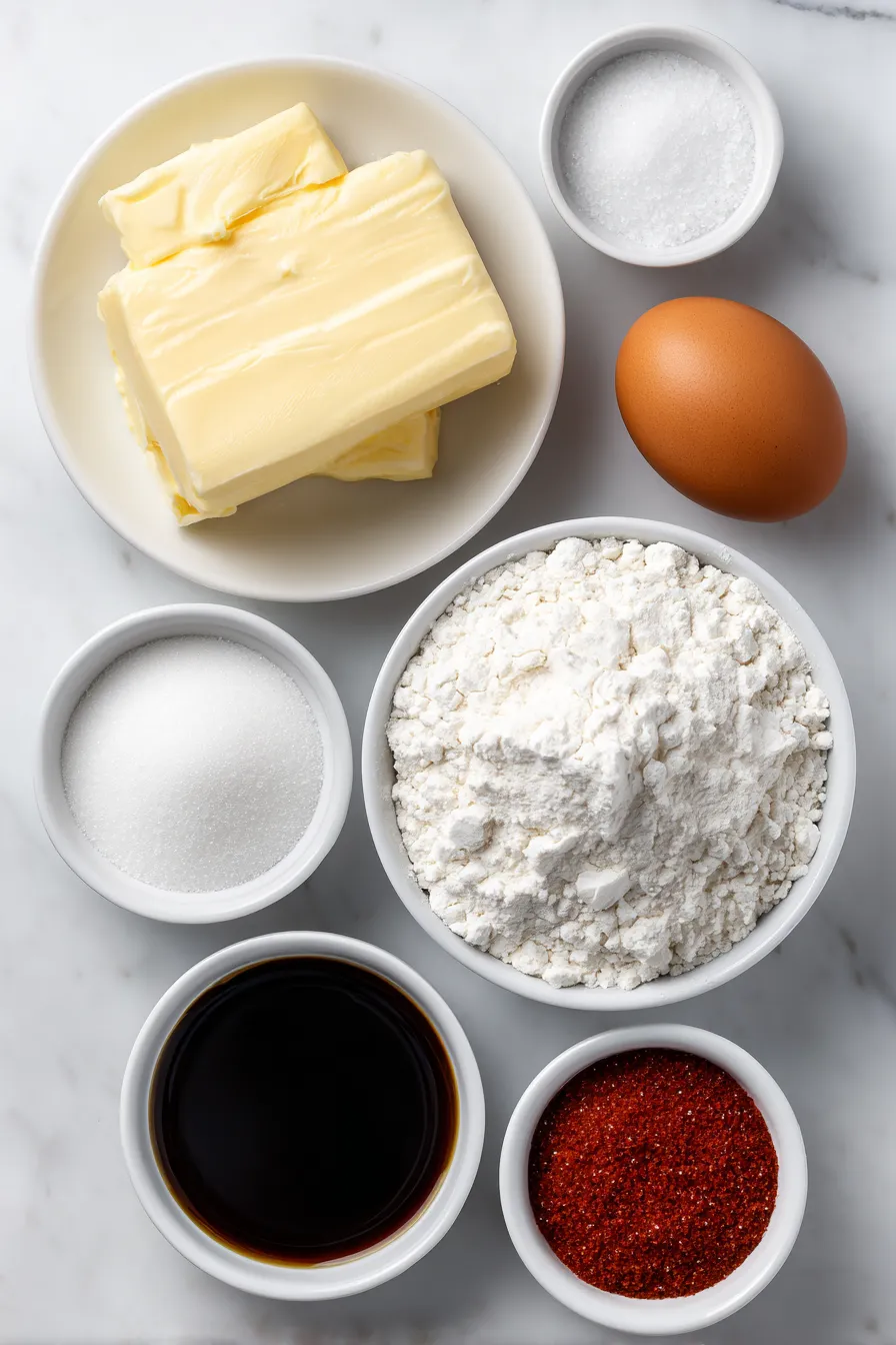 A bowl of flour and a bowl of sugar.