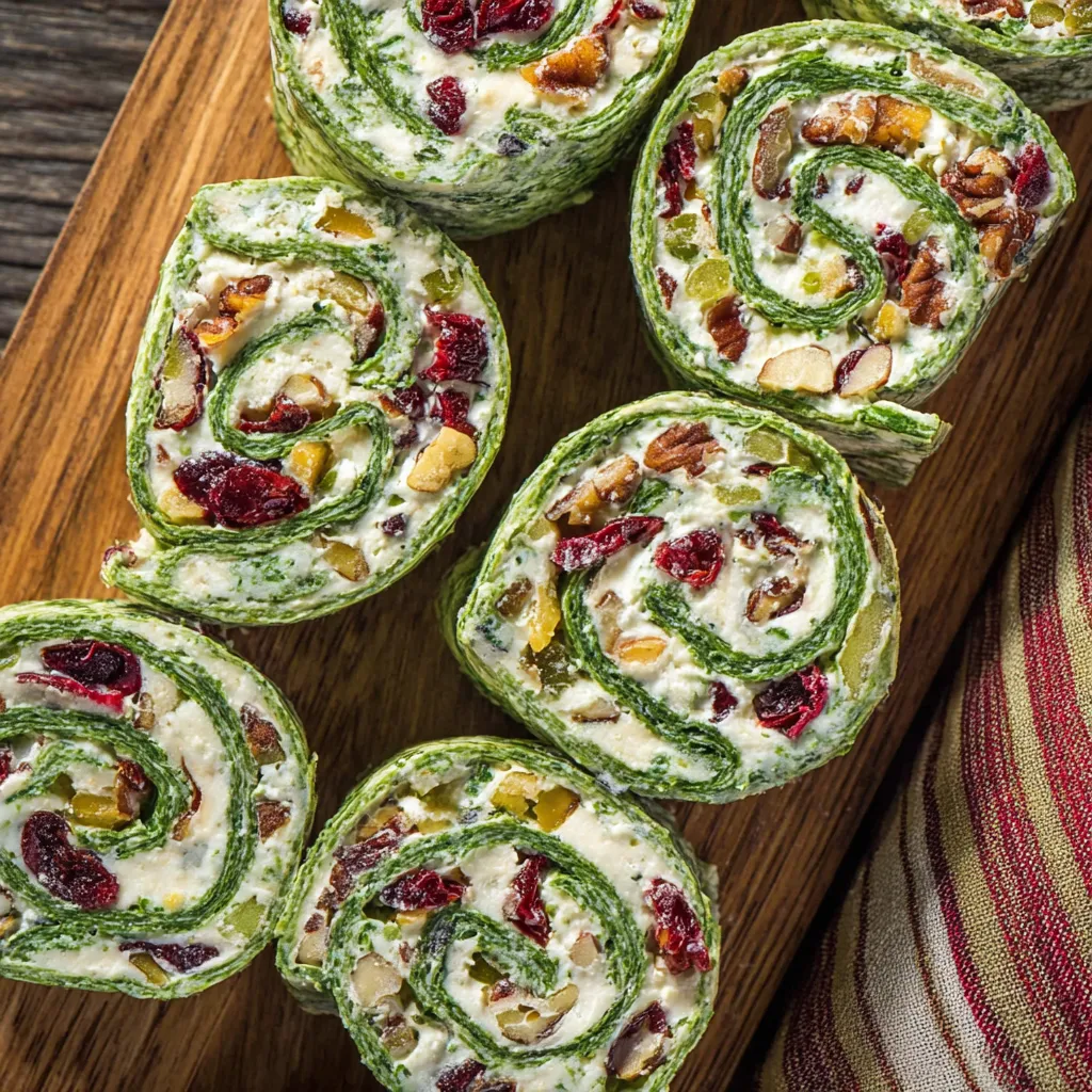 A wooden cutting board with a variety of food items on it.