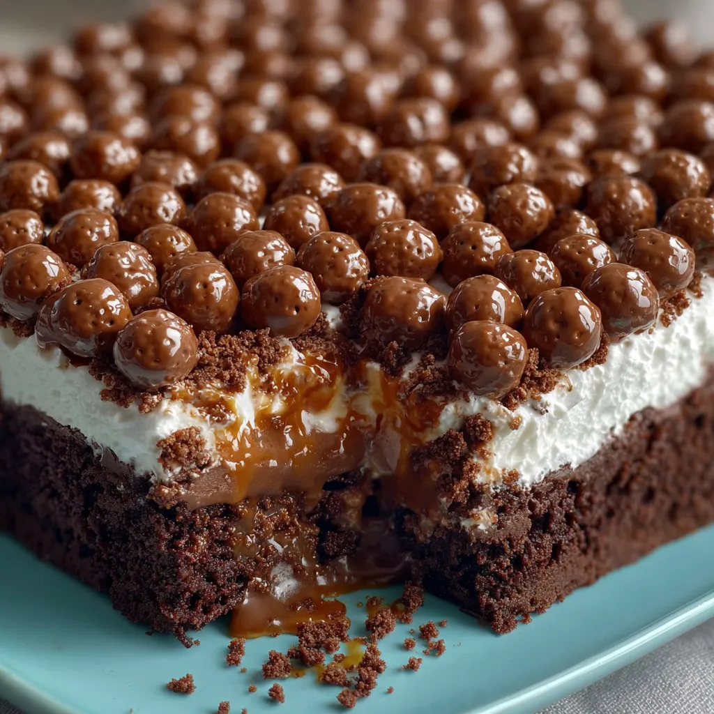 A slice of chocolate cake with white frosting and chocolate chips.