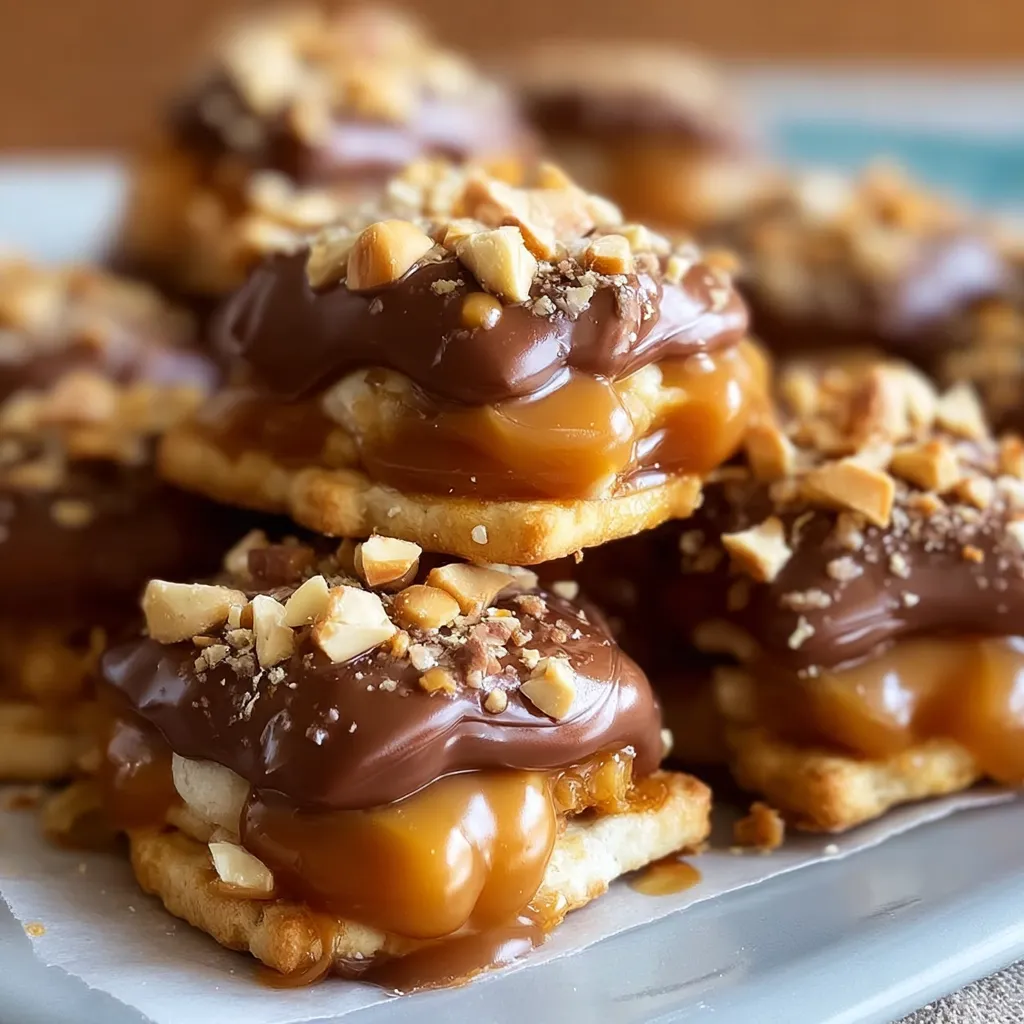 A plate of chocolate covered peanut butter.