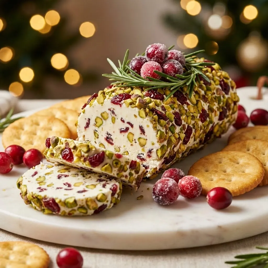 A slice of cake with a green topping.