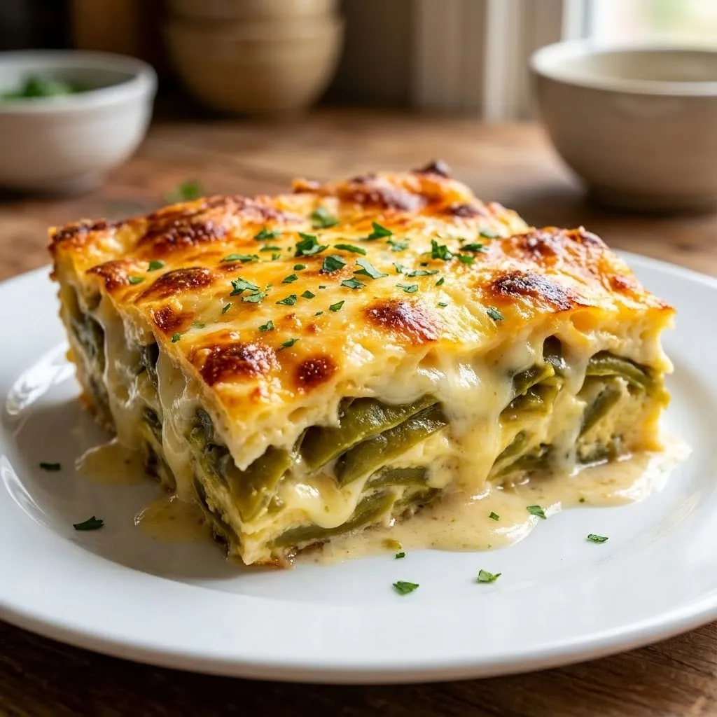 A white plate with a piece of food on it.