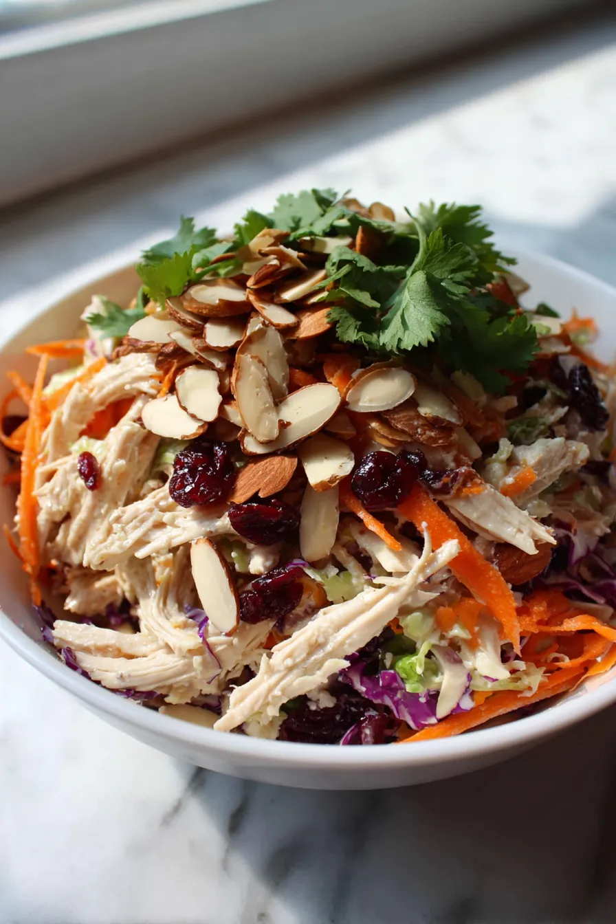 A bowl of food with a variety of ingredients.
