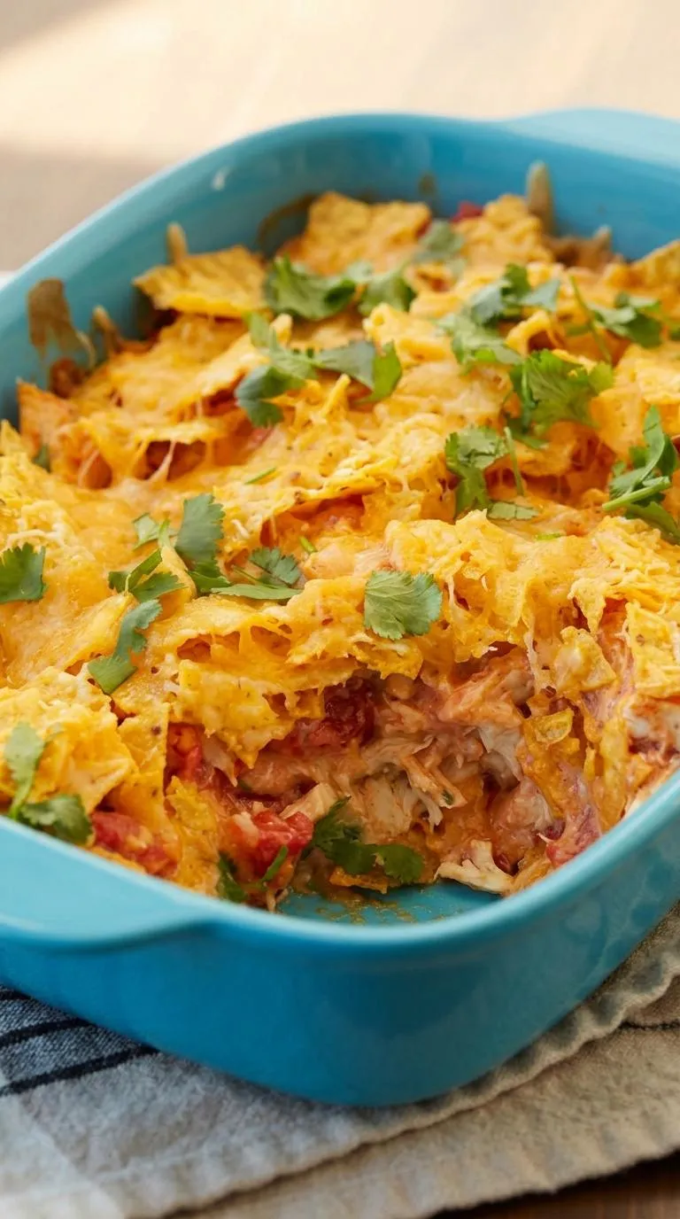 A blue bowl filled with a delicious meal.