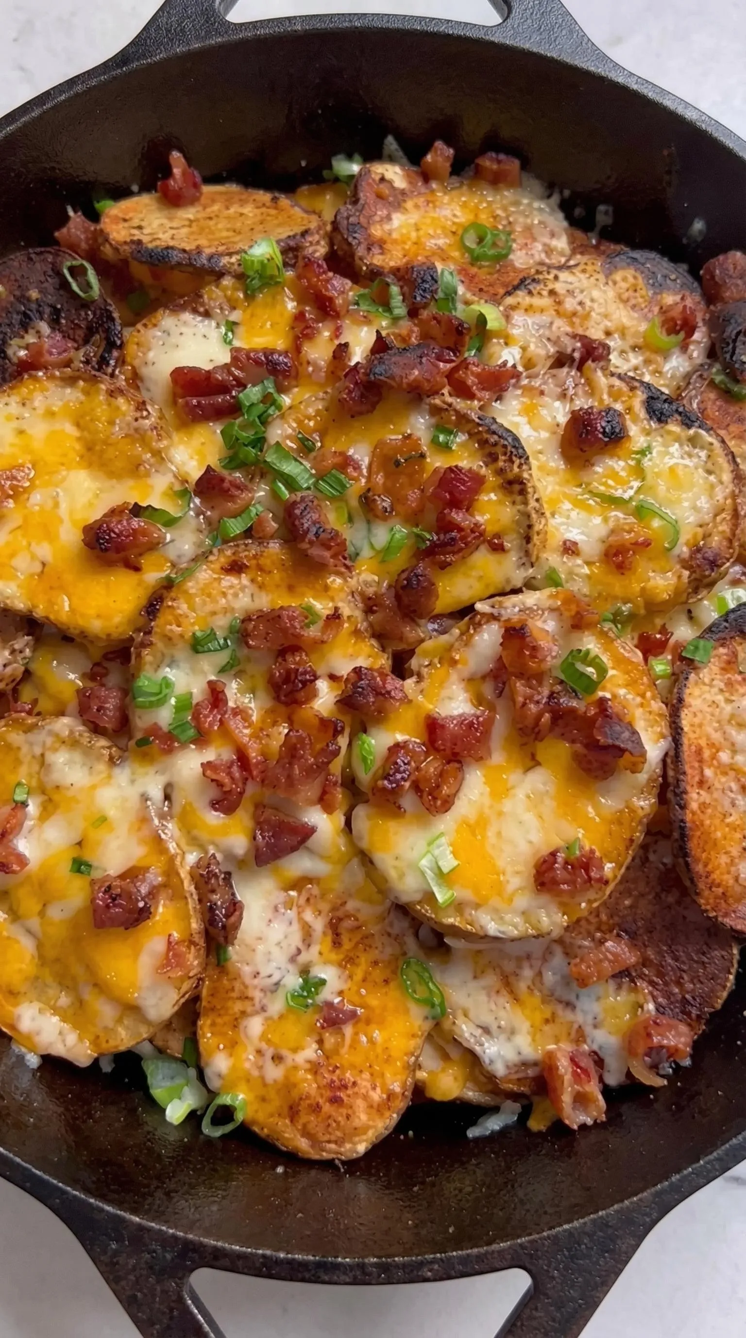 Bacon and cheese pizza.