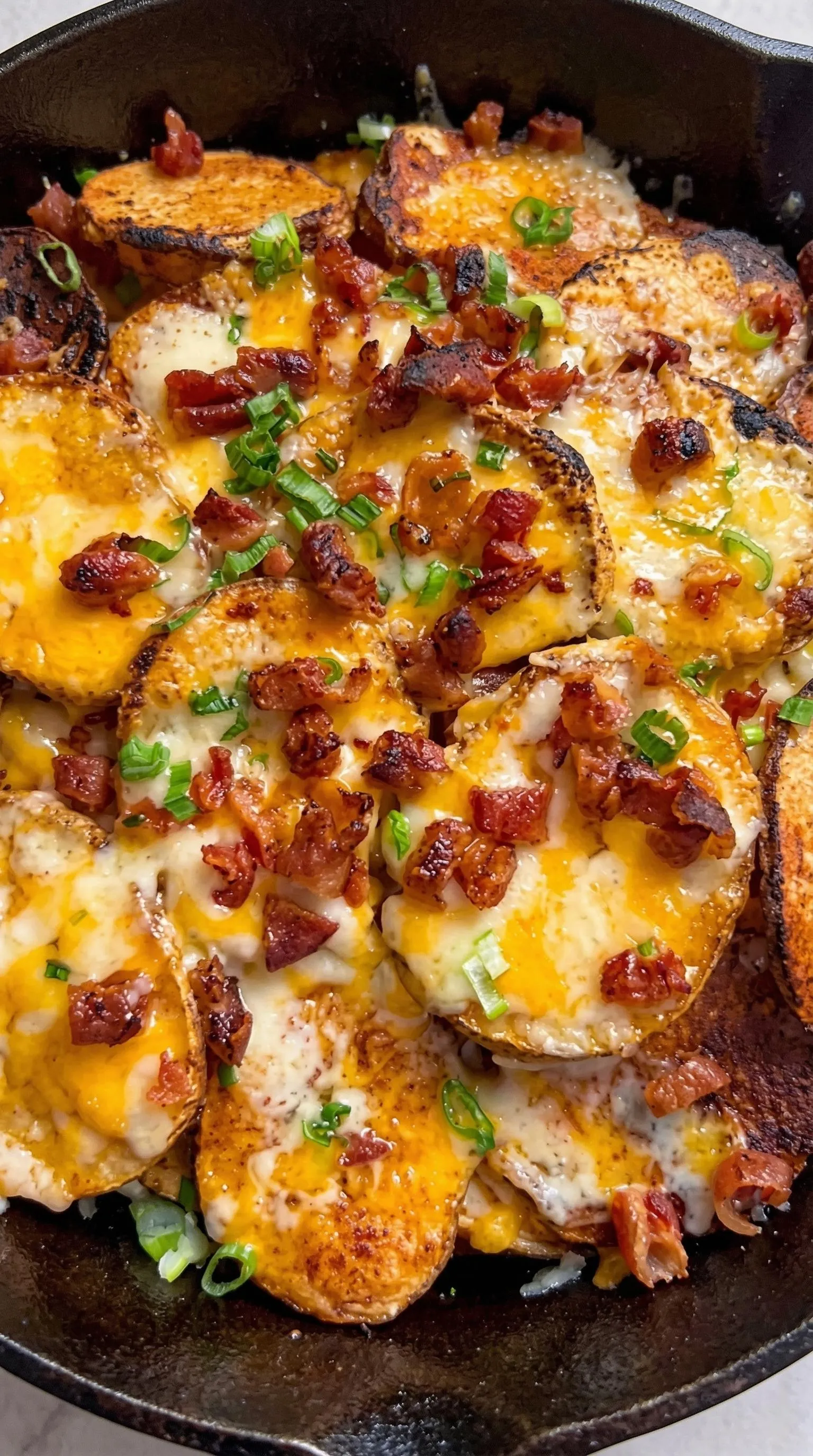 Bacon, cheese pizza.