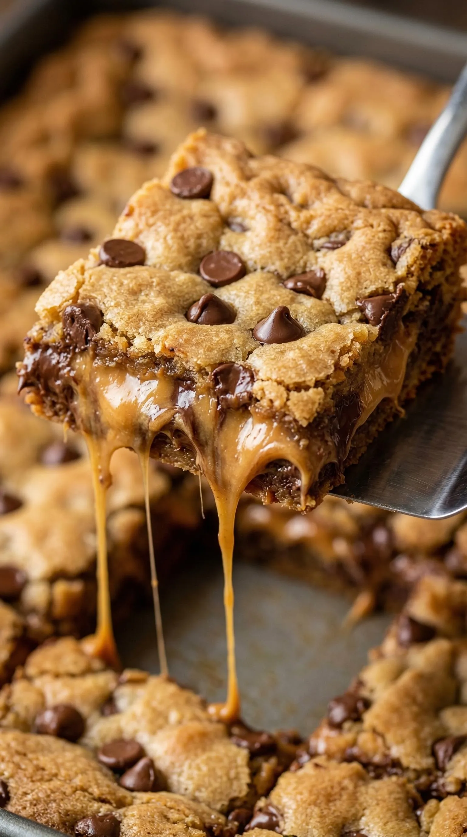 A piece of chocolate cake with chocolate drizzle.