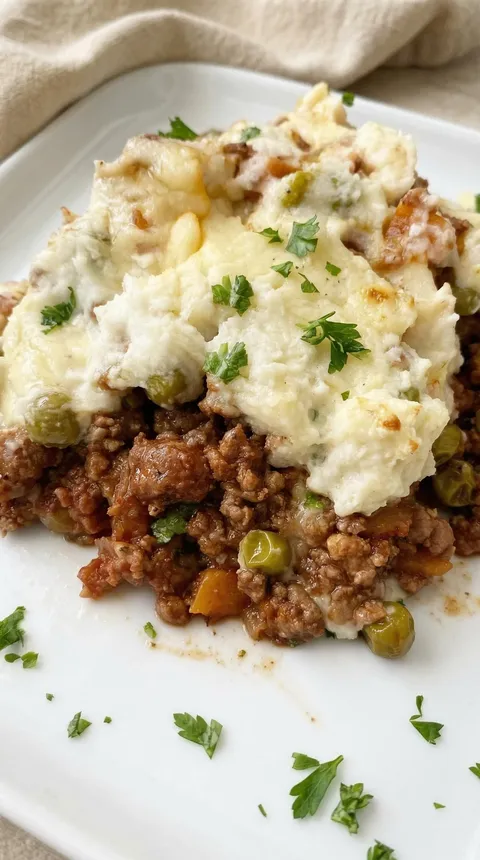 A plate of food with meat and cheese.