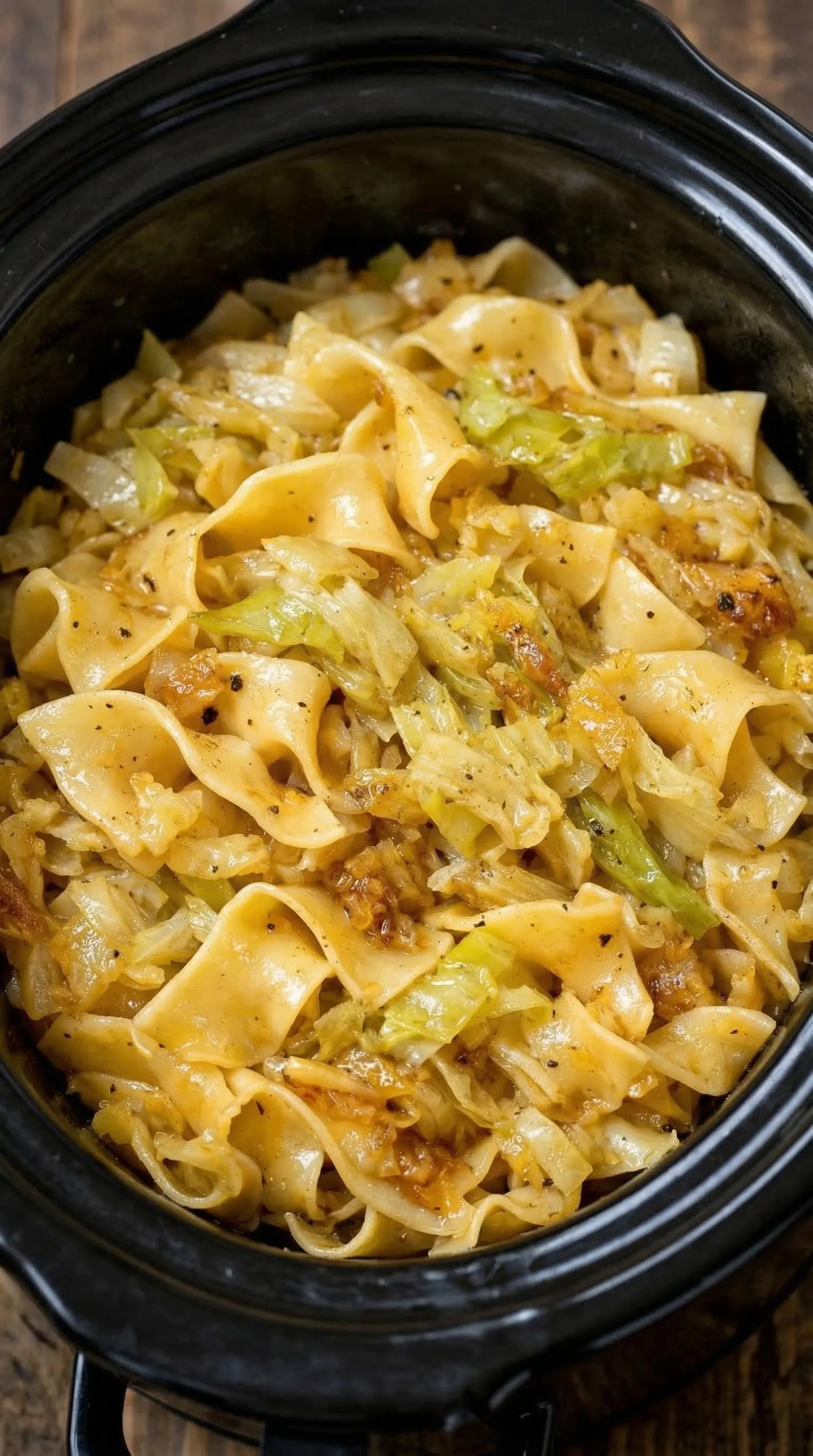 A bowl of pasta with vegetables.