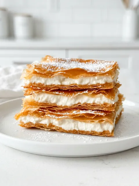 A stack of churro saltine toffee on a plate.