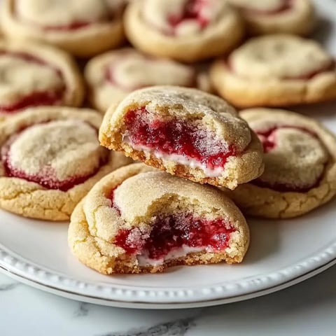 Strawberry Cheesecake Stuffed Cookies