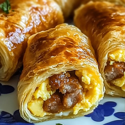 A plate of food with a sausage roll and egg.