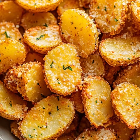 A bowl of fried potatoes with seasoning on top.